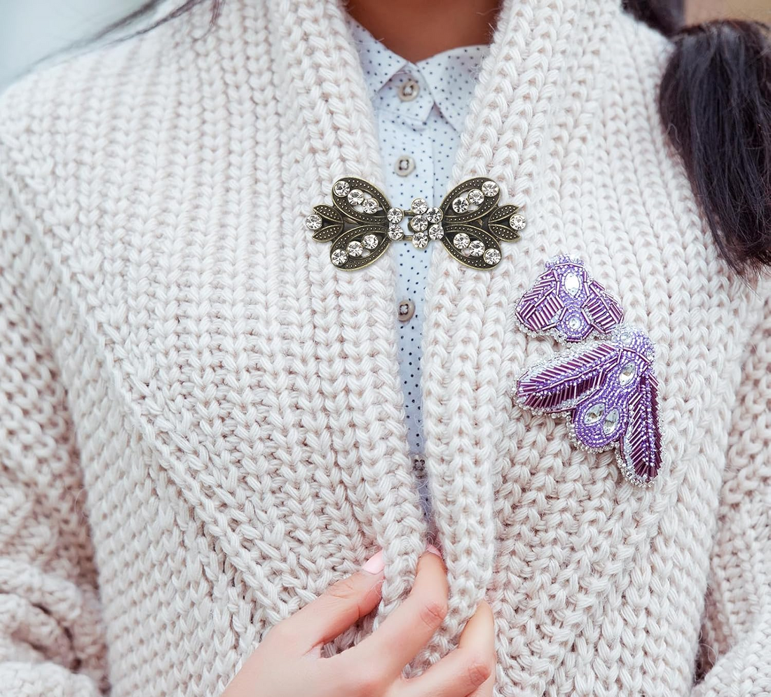 The Rise and Fall of Sweater Clips: A Mid-20th Century Fashion Staple