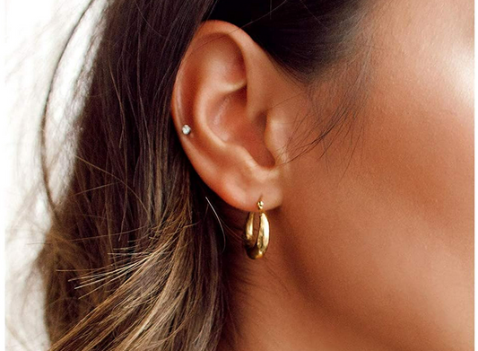 Hoop Earring Material Breakdown: Silver, Gold, or Alloy – Which to Choose?