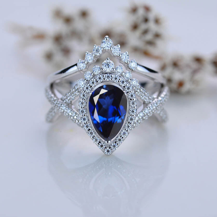 Royal Blue Engagement Rings: A Timeless Symbol of Elegance – Shera Jewelry