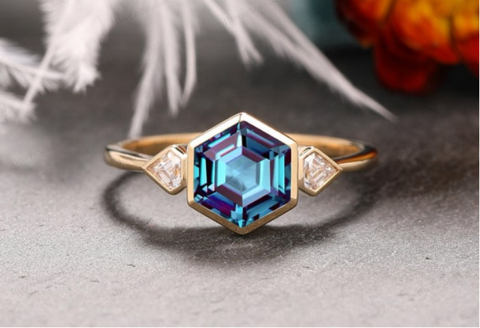 The Allure of Hexagonal Bezel Rings: A Modern Twist on Timeless Elegance