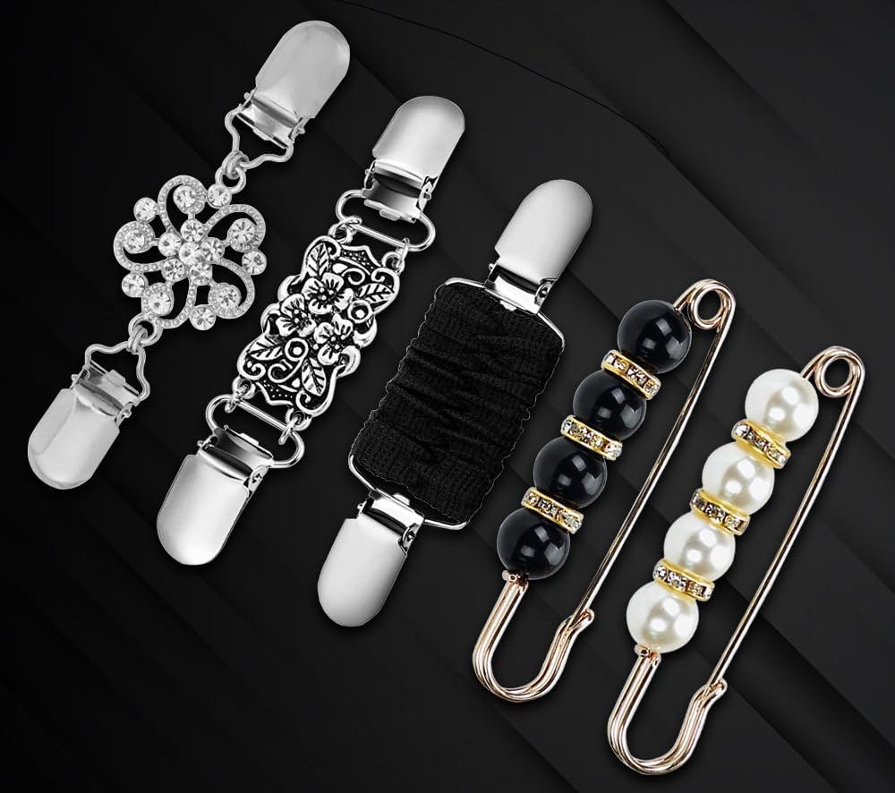 Sweater Clips: A Timeless Vintage Accessory – Shera Jewelry