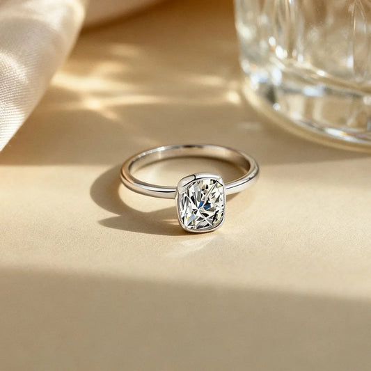 Why Moissanite Engagement Rings Are Popular in the US Right Now