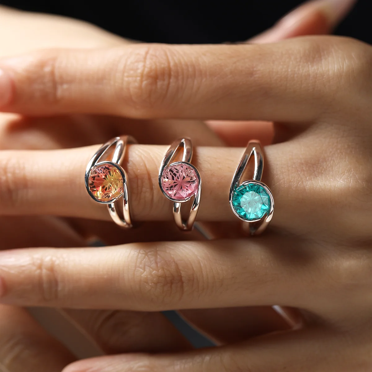 3.5ct Ocean Whisper Sapphire Ring